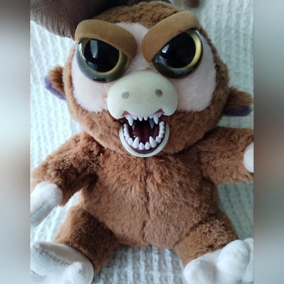 Face Changing Feisty Pets Grandmaster Funk Monkey Plush Stuffed Animal 2017 - Picture 2 of 3